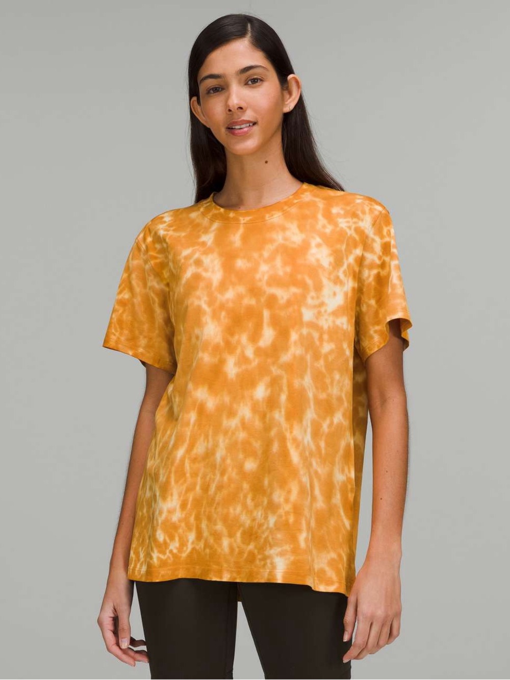 Lululemon All Yours Cotton T-Shirt Tie Dye